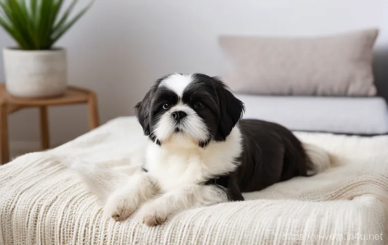강아지 디스크 치료 방법 - **Rehabilitation and Gentle Recovery:**
    "An uplifting and hopeful image depicting a dog, possibl...
